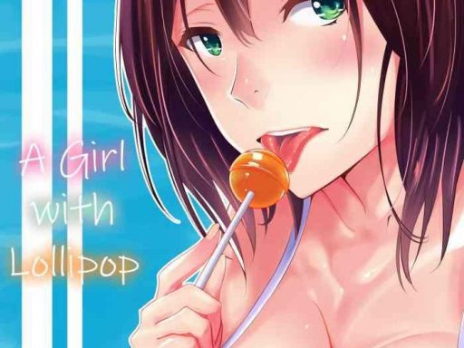 a girl with lollipop cover